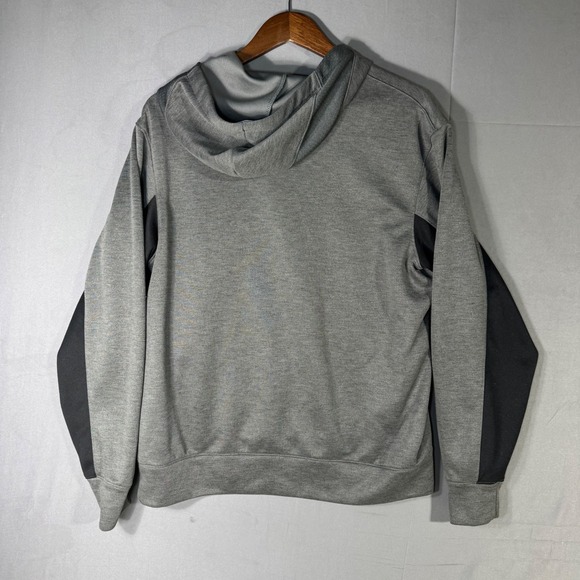 Nike Oregon Ducks Dri Fit Hoodie Gray Black Green Logo Athletic Mens M - Picture 5 of 5